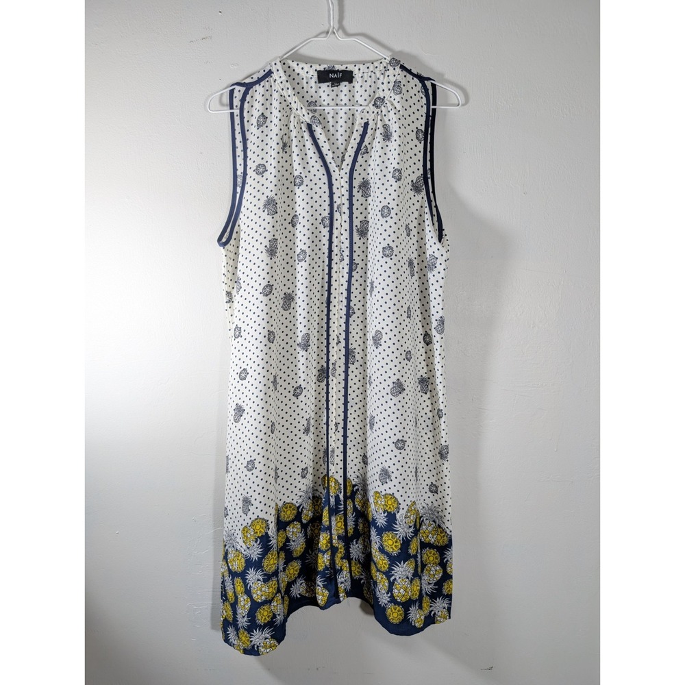 Vintage Pineapple Naif Dress XL